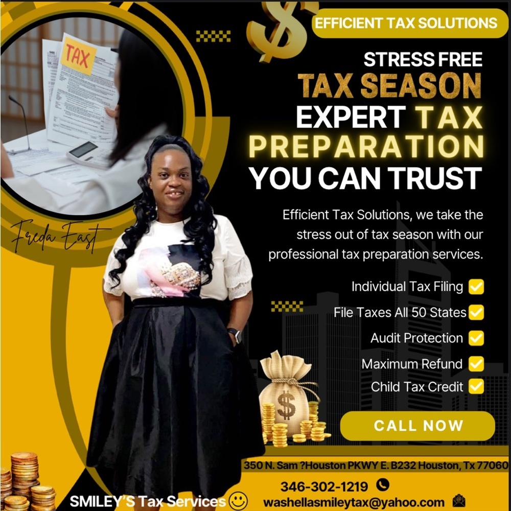 Tax Preparation available at your service valid in all 50 states 

Virtual